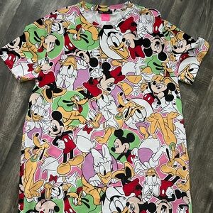 Zara disney tshirt dress